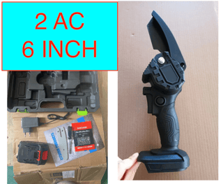 Mini Drujbă Electrică cu Acumulator 24 V, în Cutie de Plastic