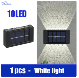 Lampă Solară de Perete cu LED, Aprindere Automată