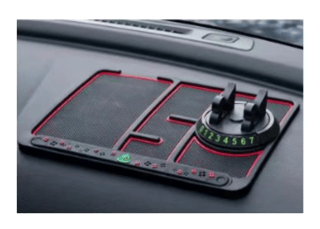 Suport Auto de Bord pentru Telefon, cu Plăcuță pentru Număr