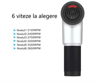 Aparat de Masaj Anticelulitic Relax & Tone cu 3 Capete Interschimbabile