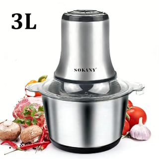 Tocător Electric RAF 3 L cu Bol Inox, Tocare Rapidă