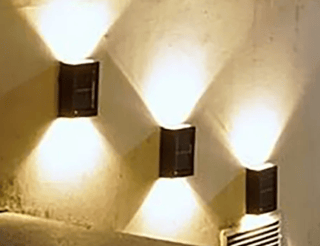 Set 4 Lămpi Solare pentru Grădină și Gard