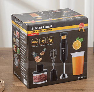 Blender Vertical de Mână Silvercrest, Tocare și Mixare Rapidă