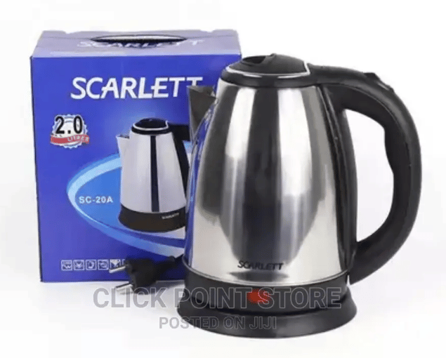 Fierbător Electric de Apă Scarlett, Fierbere Rapidă, Oprire Automată