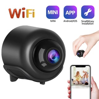 Cameră de Supraveghere WiFi V720, Vedere Nocturnă, Vizualizare pe Telefon