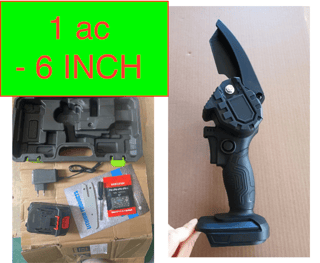 Mini Drujbă Electrică cu Acumulator 24 V, în Cutie de Plastic