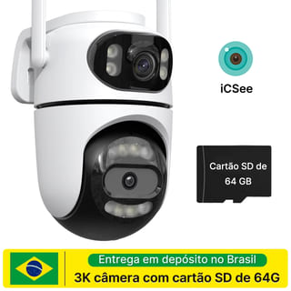 Cameră de Supraveghere WiFi V720, Vedere Nocturnă, Vizualizare pe Telefon