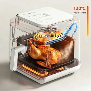 Friteuză cu Aer Cald RAF 6,5 L, 2000 W