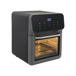 Friteuză cu Aer Cald de Capacitate Mare, Gătit fără Ulei, Coș Antiaderent