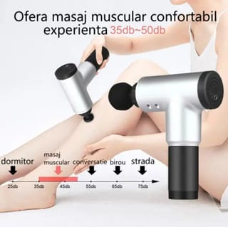 Aparat de Masaj Anticelulitic Relax & Tone cu 3 Capete Interschimbabile