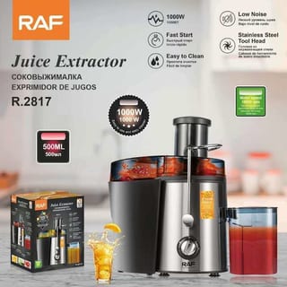 Storcător Electric de Fructe și Legume RAF 1000 W, Tub Larg