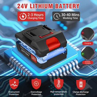 Motocoasă Electrică Compactă cu Acumulator 12 V