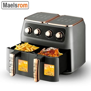 Cuptor cu Halogen și Air Fryer RAF 12 L, Bol de Sticlă