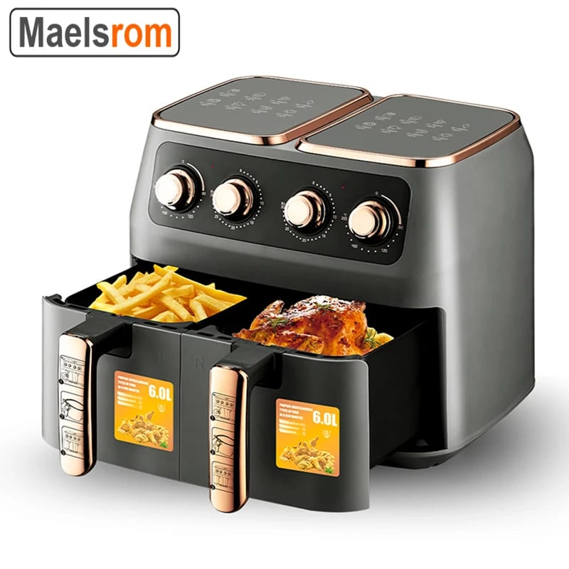 Cuptor cu Halogen și Air Fryer RAF 12 L, Bol de Sticlă