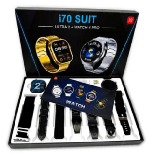 Ceas Inteligent Ultra I70, Ecran Mare, Apeluri și Sport