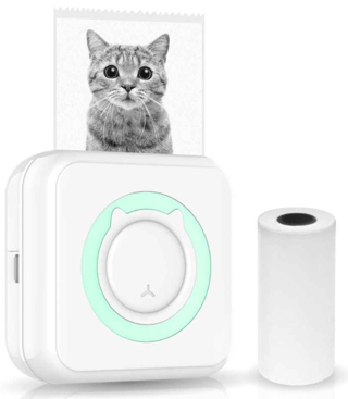 Mini Imprimantă Termică pentru Copii, Printezi Poze de pe Telefon