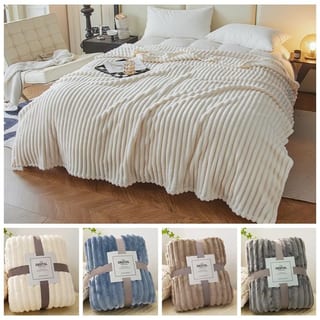 Pătură Cocolino Pufoasă 200 x 230 cm, 1300 g, pentru Pat Dublu