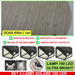 Set 2 Lămpi Solare Artificii cu LED, Decor Spectaculos pentru Grădină