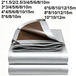 Prelată Impermeabilă 3 x 4 m, cu Ochiuri Metalice, Tratată UV