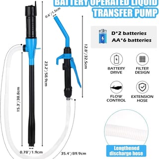 Pompă Electrică pentru Transfer Lichide, pe Baterii