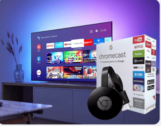 Adaptor Chromecast pentru TV, Transmiți de pe Telefon pe Televizor