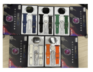 Ceas Inteligent S9 Ultra cu 2 Curele, Ecran Mare, Notificări și Sport