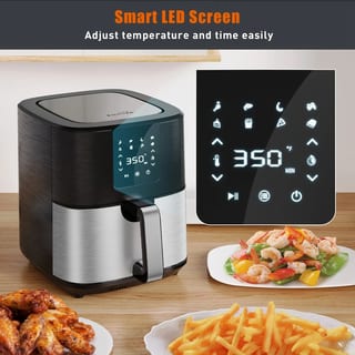 Tavă din Silicon pentru Air Fryer 20 cm, Reutilizabilă