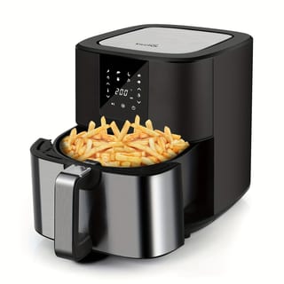 Tavă din Silicon pentru Air Fryer 20 cm, Reutilizabilă