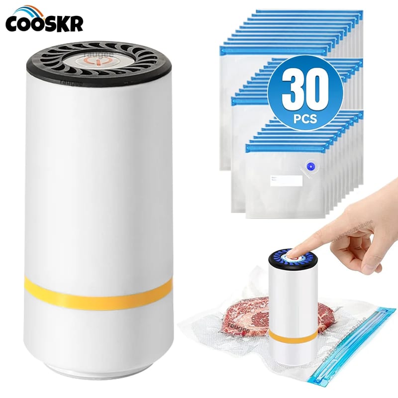 Set 50 Pungi pentru Aparatul de Vidat, Păstrează Alimentele Proaspete