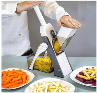 Răzătoare Manuală Verticală Spring Slicer, Lame Inox