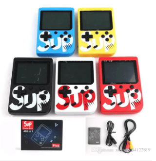 Mini Consolă de Jocuri SUP cu 400 de Jocuri Retro, Ecran 3 inch