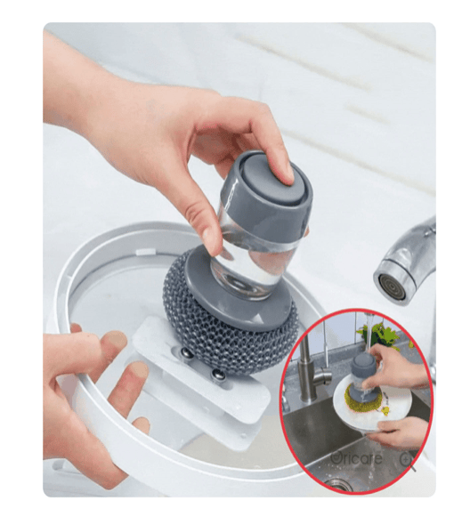 Set Bureți de Sârmă pentru Vase, Îndepărtează Arsurile