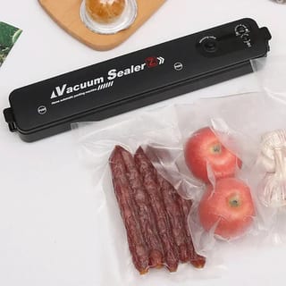 Aparat de Vidat și Sigilat Alimente 120 W, cu 10 Pungi Incluse