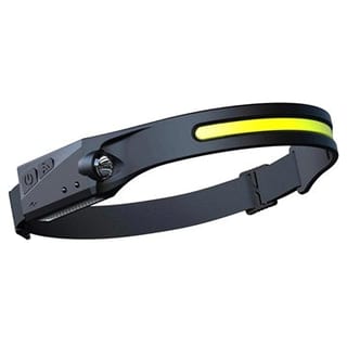 Lanternă de Cap LED cu Senzor de Mișcare, 5 Moduri de Lumină